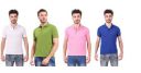 Cynak Men's Solid Regular fit (Pack of 4) (Polo_SET4_1_(2139)_Multi-Coloured M)...