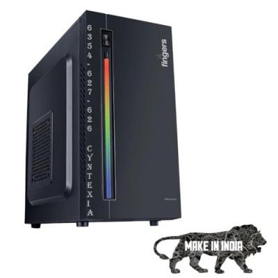 Cyntexia Computer Desktop Office PC Core i5-2400 / 08GB RAM / 240GB SSD/HDMI/VGA/Ethernet/Basic Software Installed (Black)