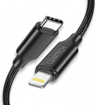CZARTECH Lightning Cable 2 A 1.2 m Nylon Braided USB Type-C
