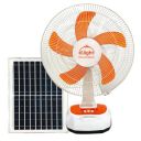 D.LIGHT dlight 17 Inch 10000 mAh Battery Portable 12 Watt Solar Powered Fan ...