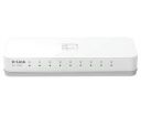 D-Link DES-1008C 8-Port 10/100 Mbps Unmanaged Switch ( White )...