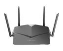 D-Link DIR-2640, AC 2600 Mbps MU-MIMO Dual Band High Power WiFi Router, 5 Gigabit Port, 4 External Antenna, Voice Control Compatible with Alexa & Google Assistant, 2 USB Ports, Black...
