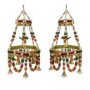 D R Handloom Handmade Traditional Hanging for Diwali Ganesh Pooja New Year Inauguration Wedding Festival Home Decor...