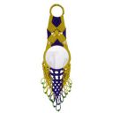 D R Handloom Knotted Mirror for Home Decoration Length 1.5ft (Nylone Cord) (YBG1)...