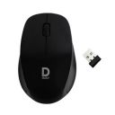 D SELECT Dell Exclusive Wireless Mouse DS320-Black with USB Type A Connector, 1200DPi, Lightweight...