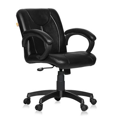 Da URBAN® Deaver Mid Back Revolving Leatherette Ergonomic Home & Office Executive Chair