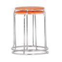Da URBAN® DISC Pack of 2 | Multi Purpose | Stack Stool(Orange)...