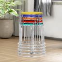 Da URBAN® DISC Pack of 5 | Multi Purpose | Stack Stool(Multi Colour)...