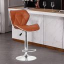 Da URBAN Ember Height Adjustable and Revolving Bar Stool/Kitchen Chair/Stylish Bar Stool Tan...