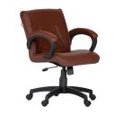 Da URBAN Haven Mid Back Revolving Leatherette Ergonomic Home & Office Executive Chair...