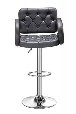 Da URBAN® HOT SEAT Height Adjustable Bar Stool / Kitchen Chair (Black) (1 Pc)