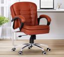 Da URBAN® Milford Mid Back Revolving Leatherette Ergonomic Home & Office Executive Chair (Tan)...