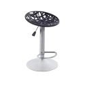 Da URBAN® Spiderweb Height Adjustable Bar Stool / Kitchen Chair / Cafetaria Chair Black (1 Pc)...