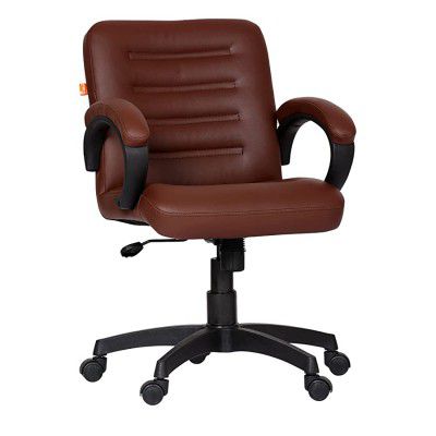 Da URBAN® Texas Mid Back Revolving Leatherette Ergonomic Home & Office Executive Chair