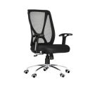 Da URBAN® Xcess Mid-Back Revolving Mesh Ergonomic Chair for Home & Office with Tilt Lock Mechanism, Armrest & High Comfort Seating (Black)...