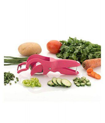 DAAS KITCHENWARE Plastic 2 in 1 Veg Cutter Cum Peeler