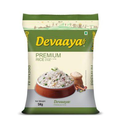 Daawat Devaaya, Long & Fluffy Grains Premium Rice, 5 Kg