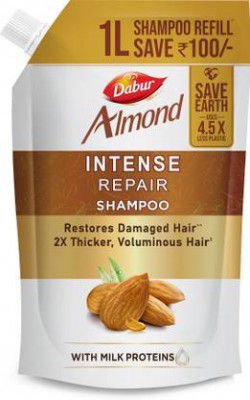 Dabur Almond Intense Repair Refill Pack - 1000 ml