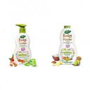 Dabur Baby Lotion: daily moisturising lotion enriched with baby loving ayurvedic herbs- 500ml & Dabur Baby Powder...