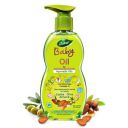Dabur Baby Oil: Non - Sticky Baby Massage Oil with No Harmful Chemicals - 500 ml...