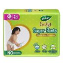 Dabur Baby Super Pants - XL (24 Pieces) | 12-18 kg | Insta-Absorb Technology | Leakproof skin protection | Diapers infused with Aloe vera, Shea Butter & Vitamin E | NO Added Parabens & Fragrances...