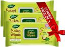 Dabur Baby Wipes: pH 5.5 balanced with Moisture Lock Cap| with No Parabens & Phthalates - 80 Wipes X Pack of 3...