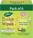 Dabur Baby Wipes with Moisture Lock Cap |Contains Aloevera| No Parabens & Phthalates  (480 Wipes)...