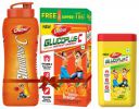 Dabur Gluco Plus C Orange - 1 Kg (Free Sipper with pack) & Dabur Gluco Plus C Lemon - 400gm...