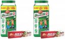 Dabur Glucose D Instant Energy Glucose Juicy & Tasty - 1 kg with Dabur Red Paste 200g free...