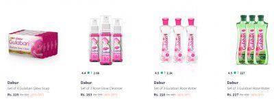 Dabur Gulabari Products up to 50% off
