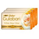 Dabur Gulabari White Rose Soap - 450g (150g x 3)...