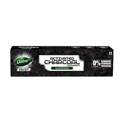 DABUR Herb'L Activated Charcoal Toothpaste - 120G
