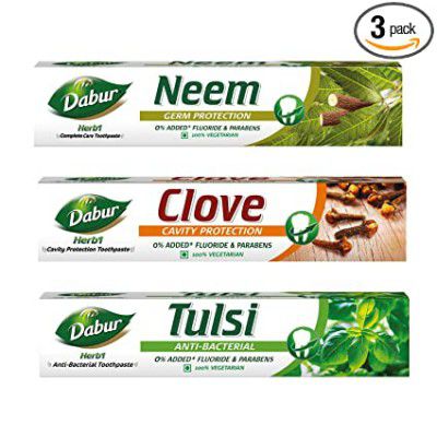 Dabur Herbl Toothpaste Assorted Pack 200g*3