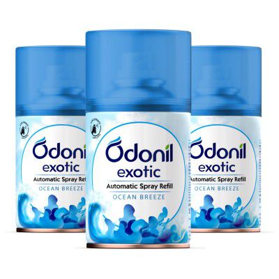DABUR Odonil Automatic Spray Refill 675Ml Pack Of 3 Ocean Breeze