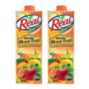 DABUR Real Masala Mixed Fruit Juice-1L (Pack of 2)...