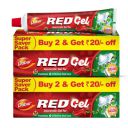 Dabur Red Gel Ayurvedic Toothpaste - 600g (150g x 4)...