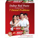 Dabur Red Paste Toothpaste (1000 g, Pack of 2)...