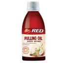 Dabur Red Pulling Oil Ayurvedic Mouthwash Kavala Gandusha Therapy Oral Detox for Teeth and Gums 195ml...