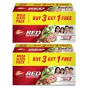 Dabur Red Toothpaste - 1600g (800gx2) | Fluoride Free| Helps In Bad Breath Treatment, Cavity Protection, Plaque Removal | For Whole Mouth Health | Power Of 13 Potent Herbs...
