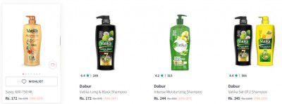 Myntra Loot : Upto 50% Off On Dabur Shampoo
