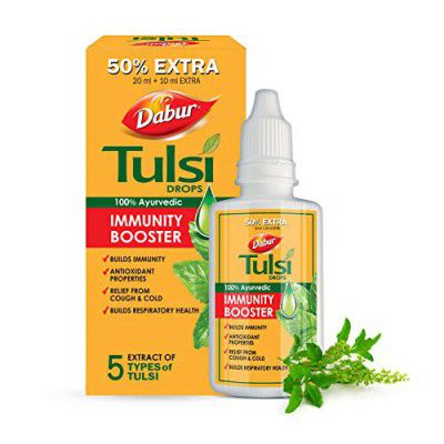 Dabur Tulsi Drops - (20Ml +10Ml Free)