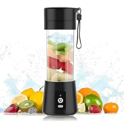 DADLM® Portable Blender, USB Rechargeable Mini Juicer Blender, Electric Juicer Bottle Blender Grinder Mixer