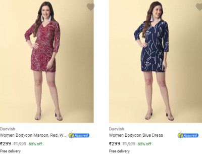 Daevish Women's Dresses Starts ₹299