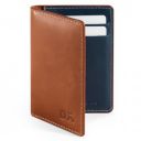 DailyObjects Cider Brown Log Bi-Fold Leather Wallet for Men...