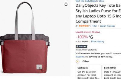 DailyObjects Key Tote Bag