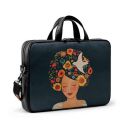 DailyObjects Laptop Bag, Size- 11Inch*3Inch*14Inch, Made of Canvas, Color- Multicolor...
