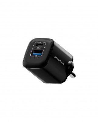 DailyObjects Surge™ 2 Port 20W GaN Charger | Power Adaptor Compatible with iPhone 15/14/13/12/11