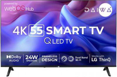 Daiwa 55" QLED Ultra HD (4K) Smart WebOS TV (D55Q4WOS)
