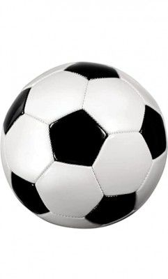 DAIZY Sport Lack & White Football Size-5