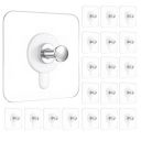 DALUCI Self Adhesive Wall Hooks 20 Pcs - Heavy Duty Nail-Free Hooks for Wall Heavy Items ...